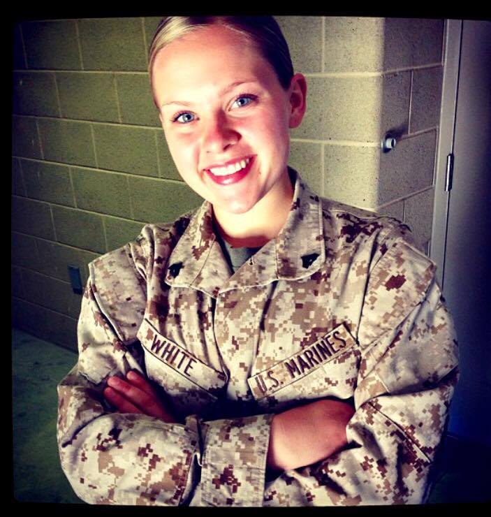 CPL KATIE WHITE, USMC:  the life and harassment that junior female Marines learn to live with