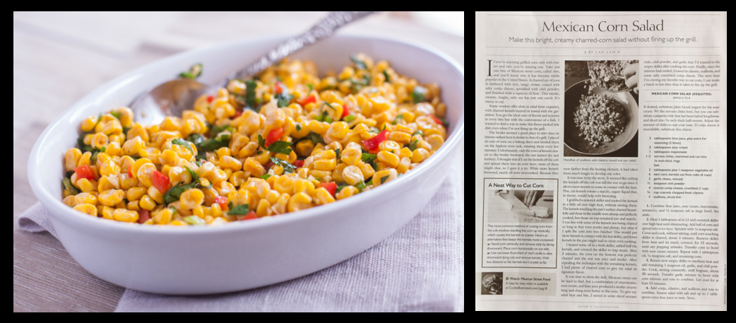 THE CHEF SEZ:  Mexican Corn Salad is a great summer dish!