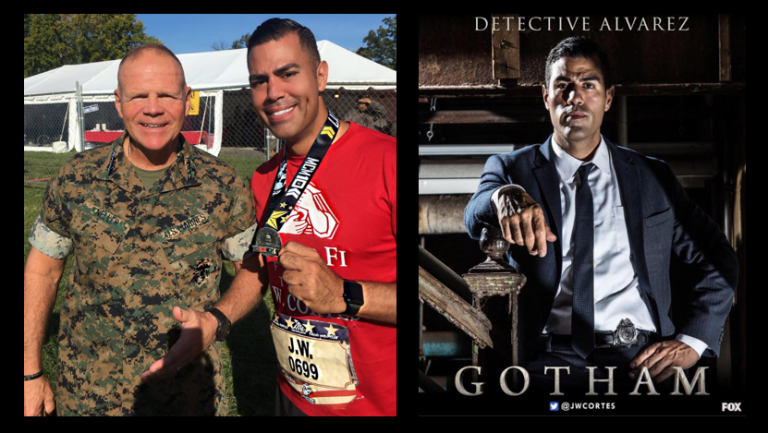 MARINE CORPS MARATHON: Marine turned actor JW Cortes, co-star of Fox’s ...