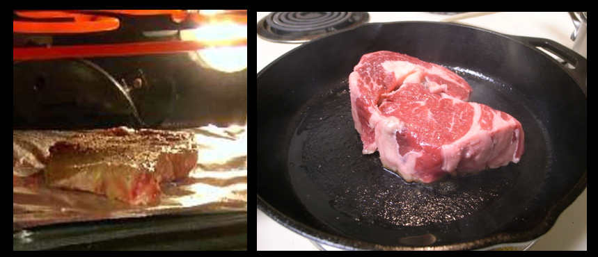 THE CHEF SEZ:  Winter steaks — to broil or cast iron skillet?