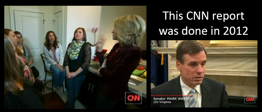 LISTEN TO THIS 2012 CNN REPORT ABOUT MOLD IN BASE HOUSING:  Senator Mark Warner… what the hell!?