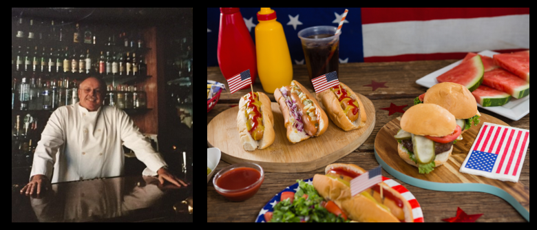THE CHEF SEZ:  get 4th of July food ready the days before!  Brats, barbeque, rolls & great fish!