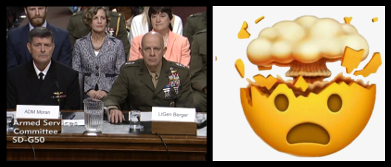 NEWS & COMMENTARY:  thoughts on General Berger’s SASC Testimony & “Leadership by Text” feedback