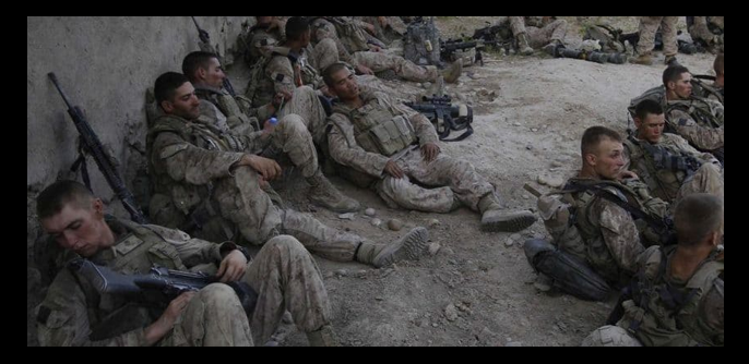 NEWS & COMMENTARY:  Insomnia… can you find me a veteran of Iraq or Afghanistan that doesn’t suffer from it?