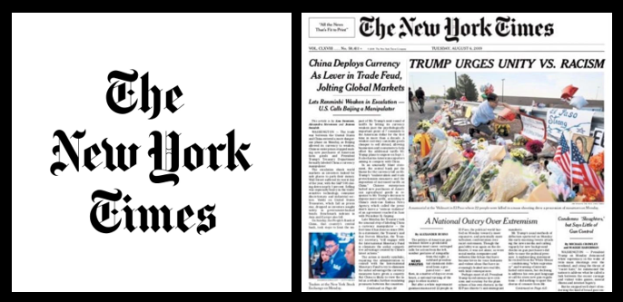 MODERN JOURNALISM:  a New York Times headline writer wasn’t anit-Trump enough, revisions ensued and so did an uproar