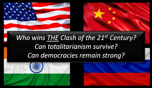 Time is on the side of China’s “Totalitarianism” & “Freedom Isn’t Free” — does the free west have what it takes to win the 21st Century?