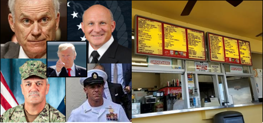 NEWS & COMMENTARY:  the US Navy and President Trump duke it out over the Gallagher case & Hank’s Mexican Food is awesome!