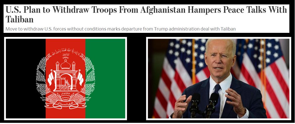 THE ALL MARINE RADIO HOUR:  Afghanistan, the Taliban and President Biden’s departure plan for US Forces — with Tim Lynch