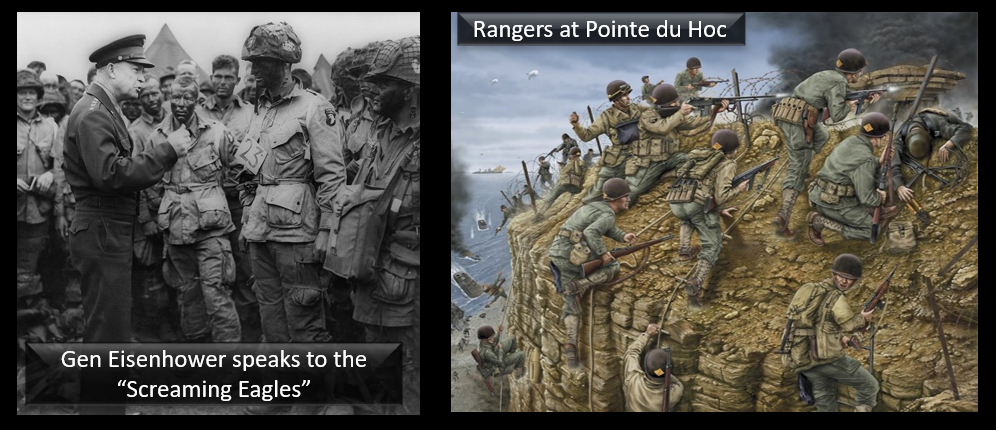 THE ALL MARINE RADIO HOUR:  D-Day 77 years after the Allies went ashore at Normandy — we remember their courage and sacrifice