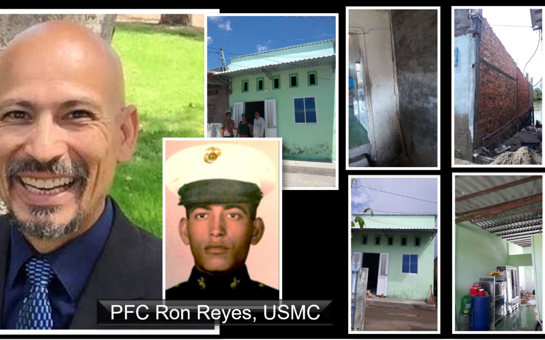 TRAUMA 2 JOY: Ronnie Reyes updates his journey from Vietnam War Gold Star son to home renovator in Vietnam near the site his Dad was killed in action