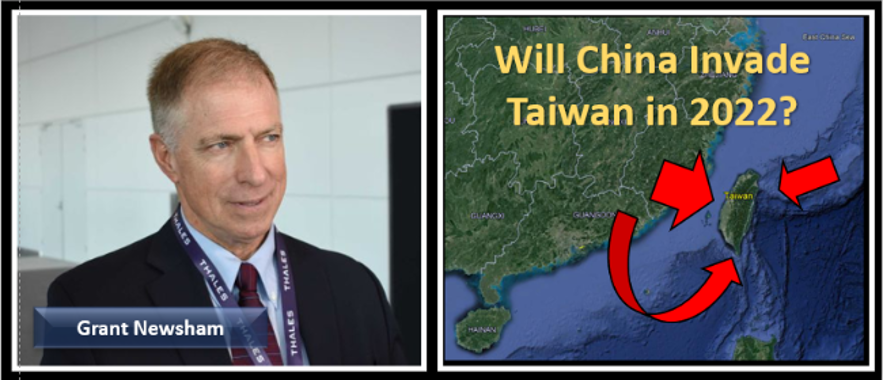 THE ALL MARINE RADIO HOUR:  Grant Newsham discusses his article — “Will China Invade Taiwan in 2022?” (and other things too)
