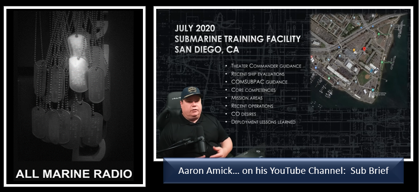 THE ALL MARINE RADIO HOUR:  add the USS Connecticut to the list of Fitzgerald, McCain, Somerset… Aaron Amick (USN retired) dissects it… stunning